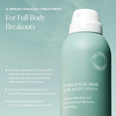 2% Salicylic Acid Acne Body Spray